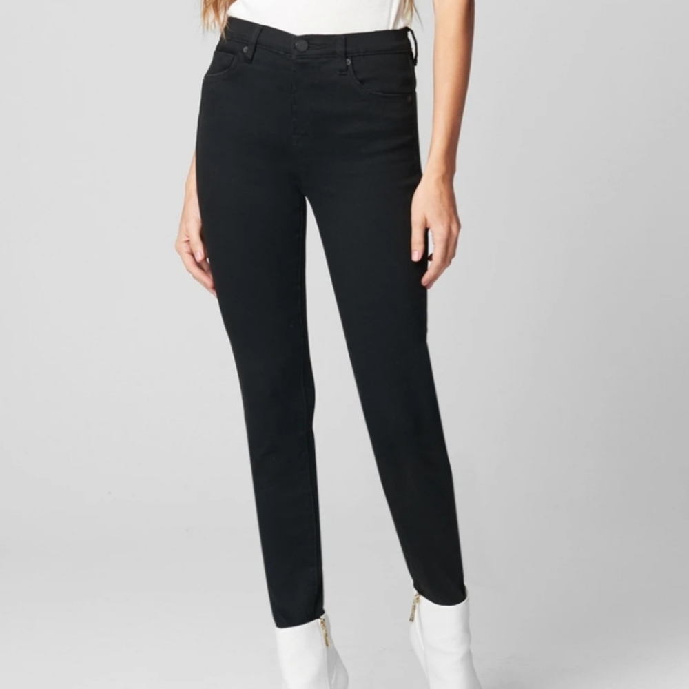 Blanknyc Jeans Black Skinny Jeans, Sz 28